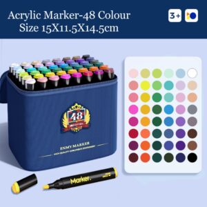 48's Acrylic Marker Triple Ink