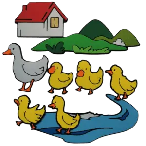 Five little ducks FS002