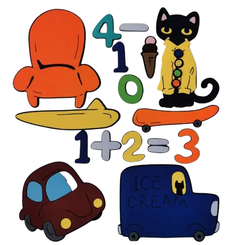 Pete the cat and his four groovy button FS019