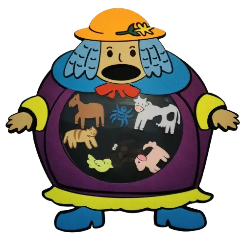 The lady who swallowed a fly FS008